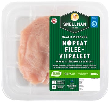 Snellman Maatiaspossun nopeat fileeviipaleet 300 g