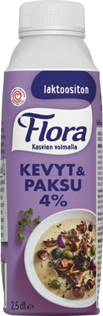 Flora by Milda Ruoka vähälaktoosinen 4%