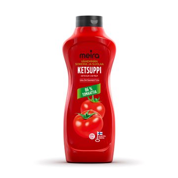 Meira Ketsuppi vähemmän sokeria ja suolaa 900 g