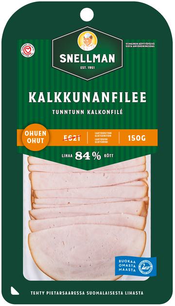 Ohuen ohut Kalkkunanfilee 150g