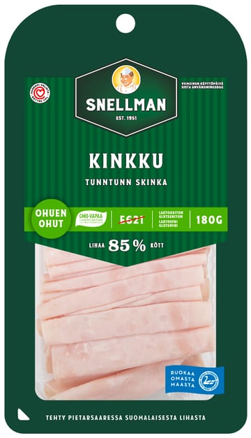 Snellman Ohuen ohut Kinkku 180 g