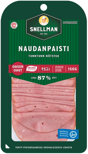 Ohuen ohut Naudanpaisti 150g