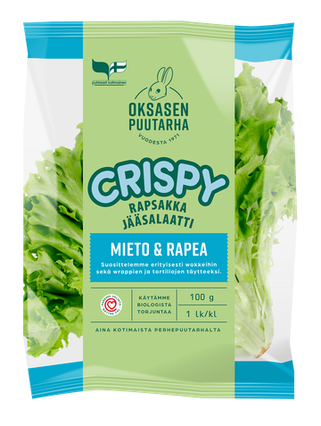 Oksasen puutarha Crispy jääsalaatti