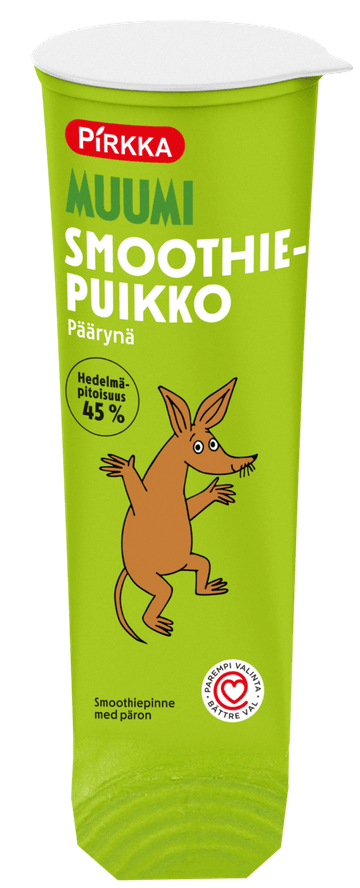 Pirkka Muumi päärynäsmoothiepuikko 80 g