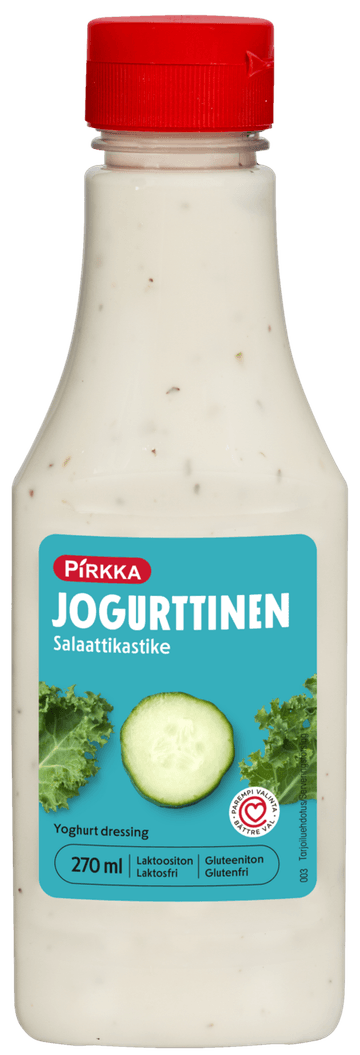 Pirkka jogurttinen salaattikastike 270 ml