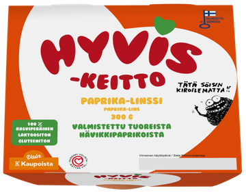 Hyvis paprika-linssi-keitto 300 g
