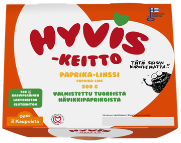 Hyvis paprika-linssi-keitto 300 g