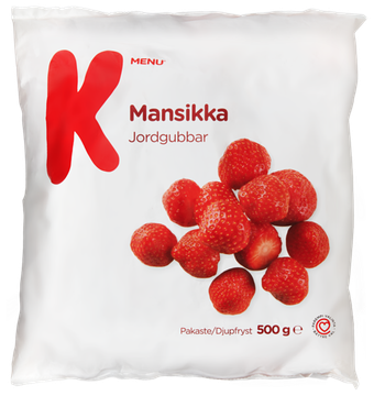 K-Menu Mansikka 500 g pakaste
