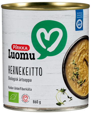 Pirkka Luomu hernekeitto 860 g
