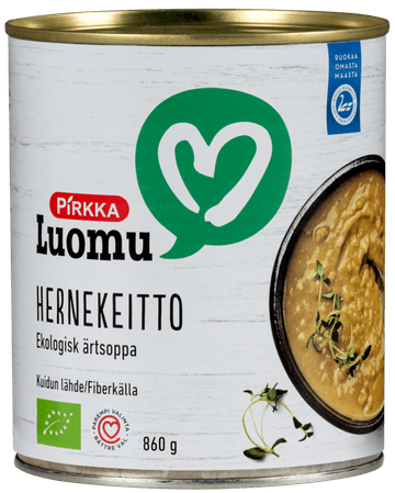 Pirkka Luomu hernekeitto 860 g