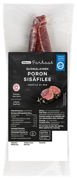 Pirkka Parhaat Suomalainen Poron sisäfilee n. 250 g