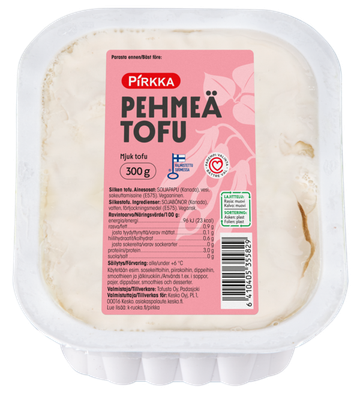 Pirkka pehmeä tofu 300 g