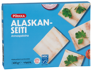 Pirkka Alaskanseiti annospaloina 400 g