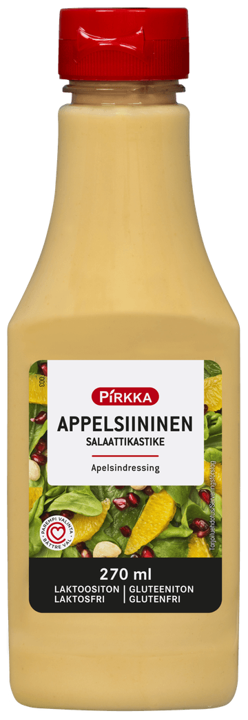 Pirkka appelsiininen salaattikastike 270 ml