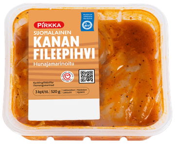 Pirkka Hunajamarinoitu kanan fileepihvi 520 g