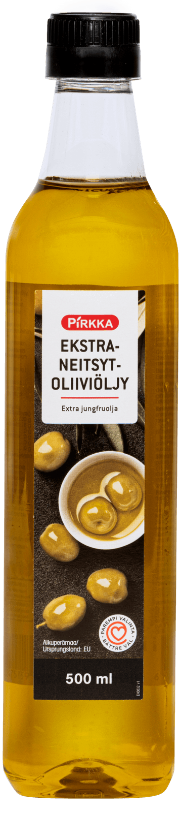 Pirkka ekstra-neitsytoliiviöljy 500 ml