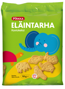 Pirkka Eläintarha kuviokeksi 150 g
