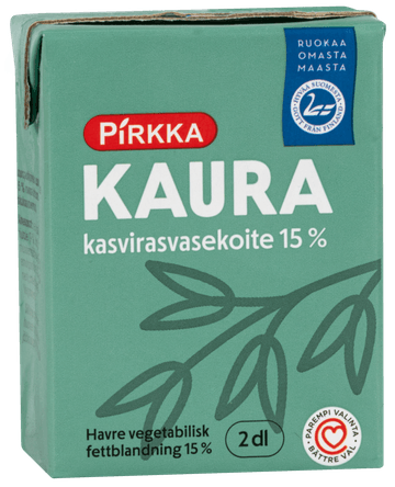 Pirkka kaura kasvirasvasekoite 15%