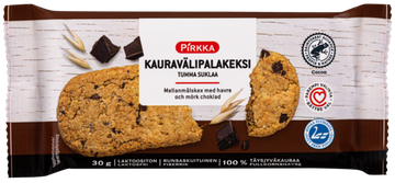 Pirkka Kauravälipalakeksi Tumma suklaa 30 g