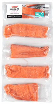 Pirkka Lohifilee annospalat 500 g