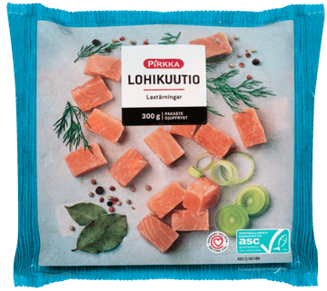 Pirkka Lohikuutio 300g ASC