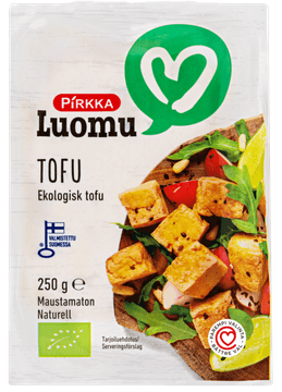 Pirkka Luomu tofu 250g maustamaton