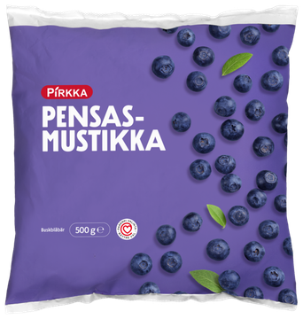 Pirkka Pensasmustikka 500 g pakaste