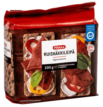 Pirkka ruisnäkkileipä 200 g