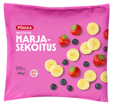 Pirkka Smoothie marjasekoitus 600 g pakaste