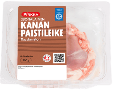 Pirkka kanan paistileike maustamaton 300 g