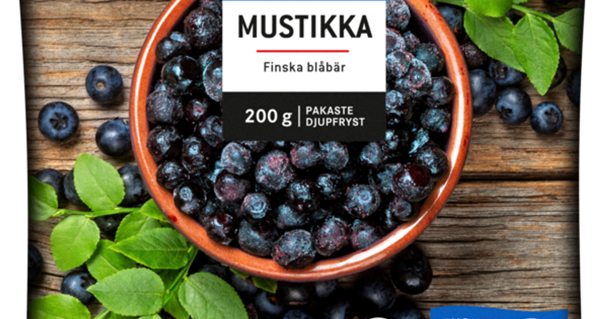 Syd nmerkki Pirkka Suomalainen Mustikka 200 G Pakaste Syd nmerkki syd-nmerkki-pirkka-suomalainen-mustikka-200-g-pakaste-syd-nmerkki