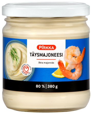 Pirkka Täysmajoneesi 380g