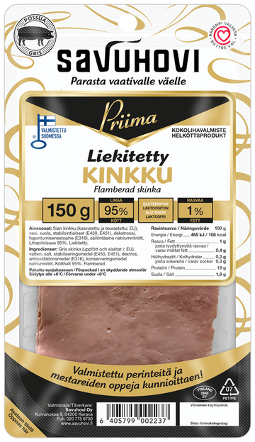 Priima Liekitetty kinkku