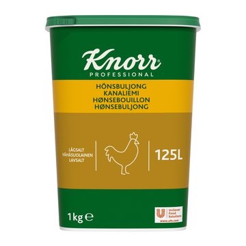 Knorr Kanaliemi, vähäsuolainen 1kg/125L