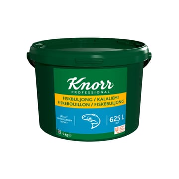 Knorr Kalaliemi, vähäsuolainen 5kg/625L