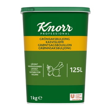 Knorr Kasvisliemi, vähäsuolainen 1kg/125L