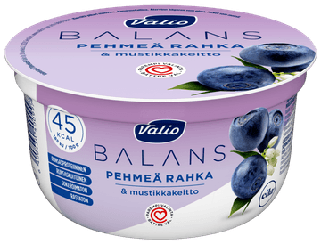 Valio Balans pehmeä rahka & mustikkakeitto 150 g laktoositon
