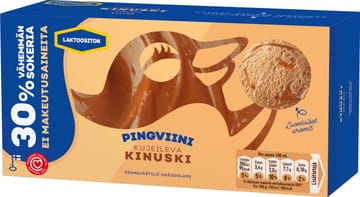 Kujeileva kinuski, laktoositon