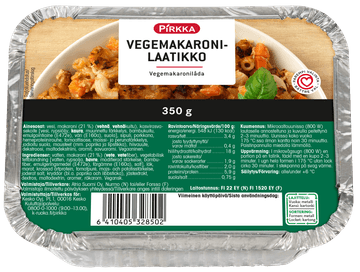 Pirkka Vegemakaronilaatikko 350 g