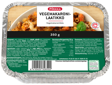 Pirkka Vegemakaronilaatikko 350 g