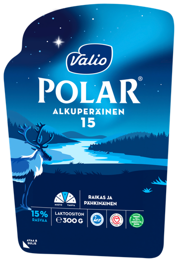 Valio Polar® 15 % e300 g viipale