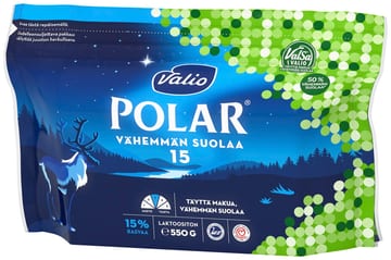 Valio Polar® 15% vähemmän suolaa 550 g