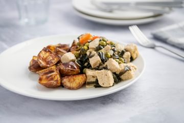 "Ylikypsä" quorn-kasvispata