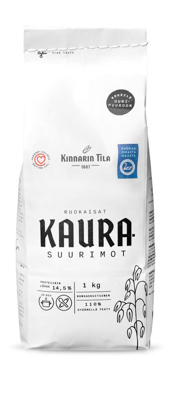 Kinnarin Tila Ruokaisat kaurasuurimot
