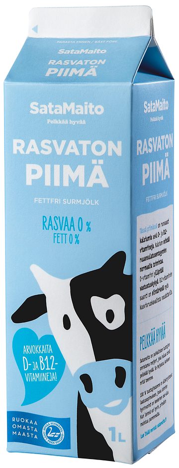 SataMaito Rasvaton piimä