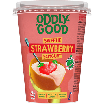 Oddlygood® Soygurt Mansikka 400 g