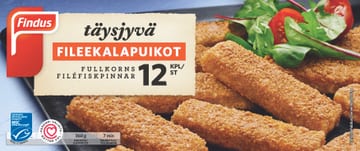 Findus Täysjyvä fileekalapuikot MSC 360 g