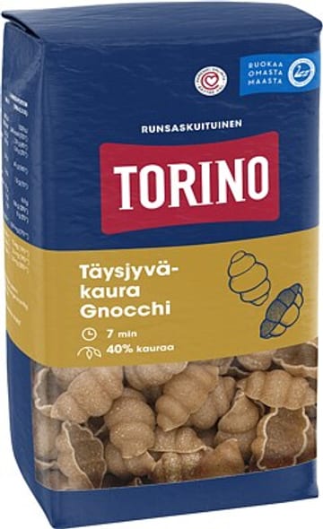 Torino Täysjyväkaura Gnocchi