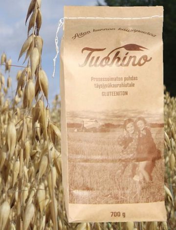 Tuohinon tila Gluteeniton täysjyväkaurahiutale