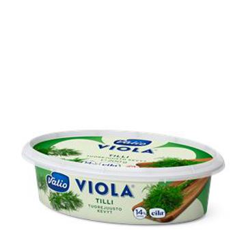 Valio Viola kevyt 200g tilli tuorejuusto laktoositon